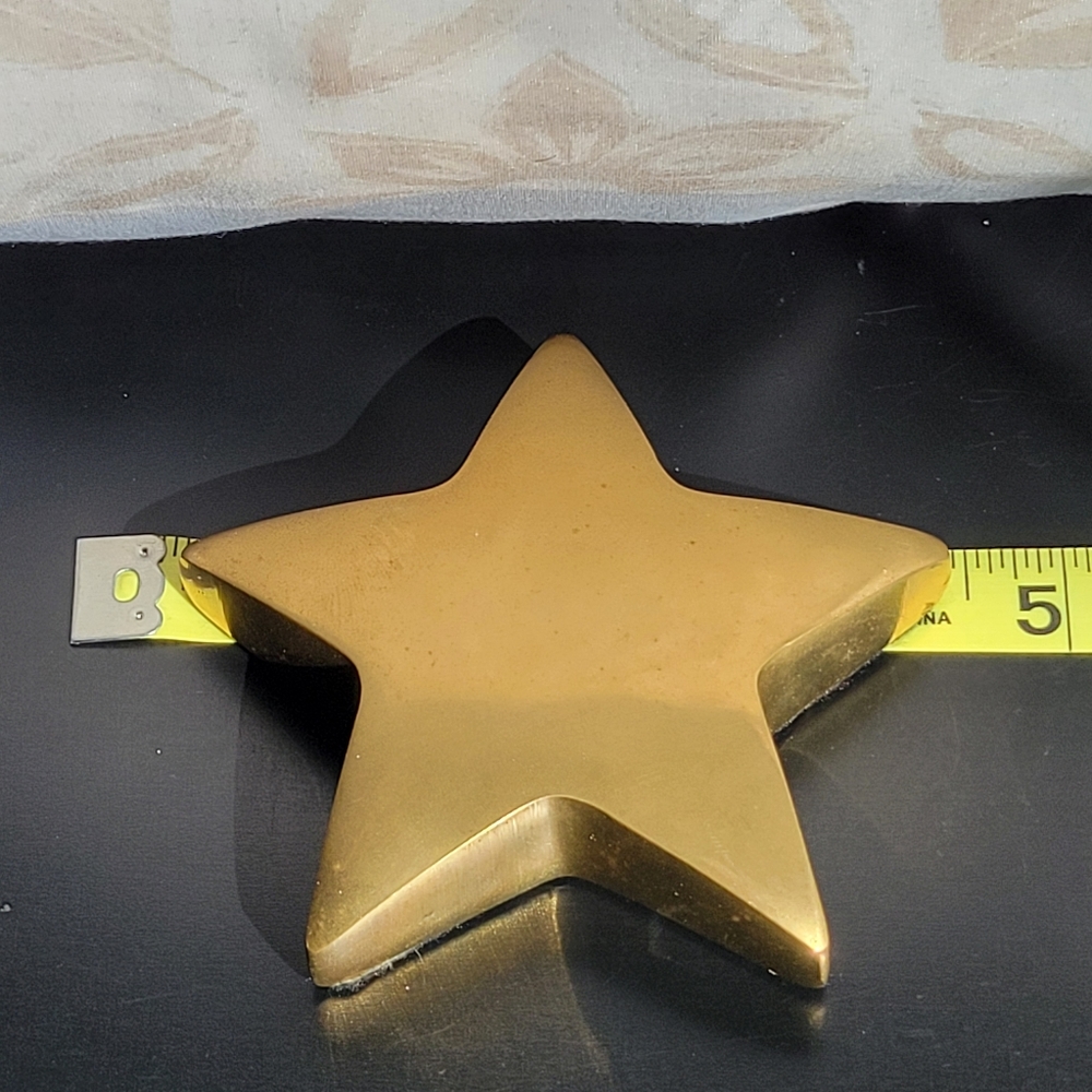 Brass Star Paperweight - Picture 6 of 8